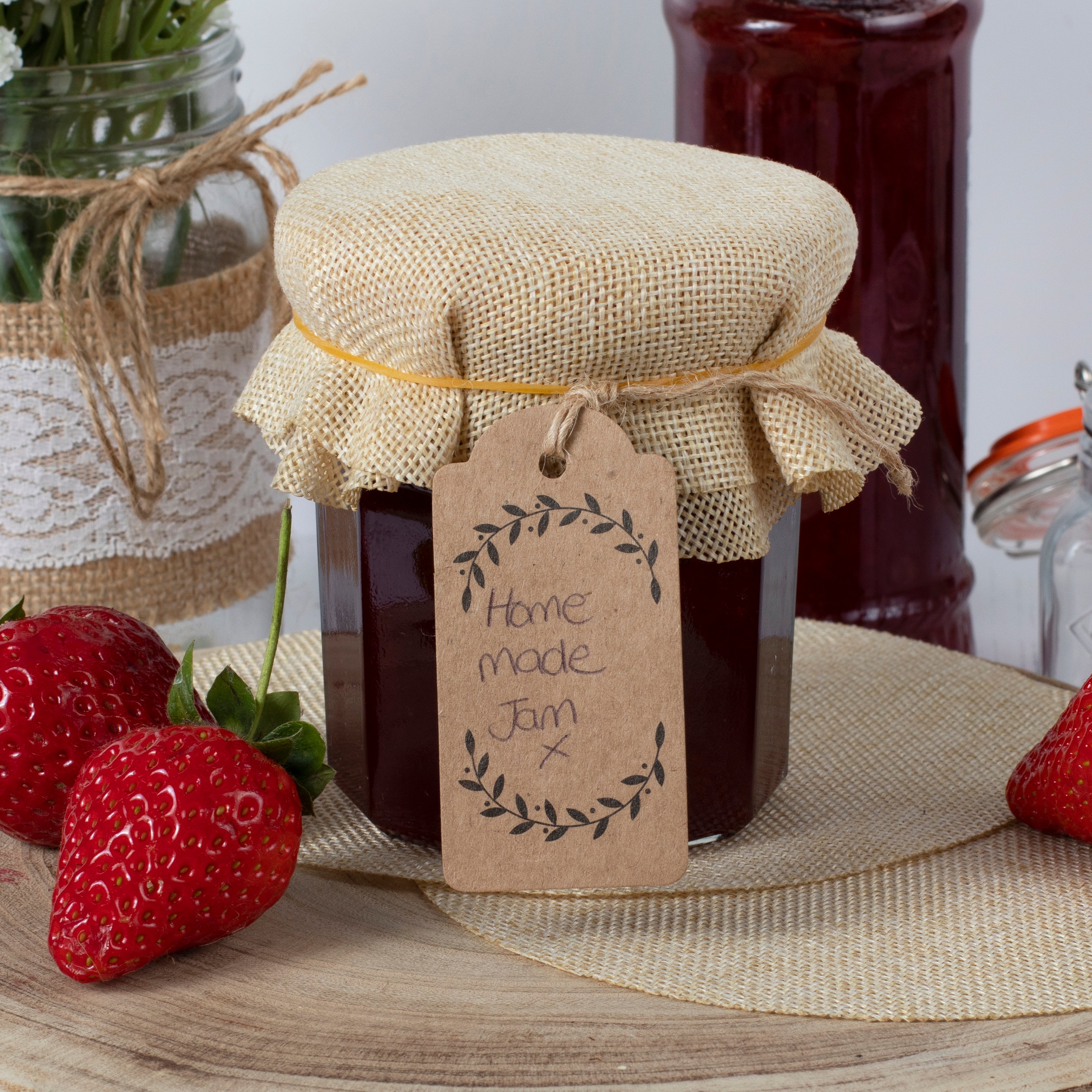 Kraft Jam Jar Labels | Ginger Ray