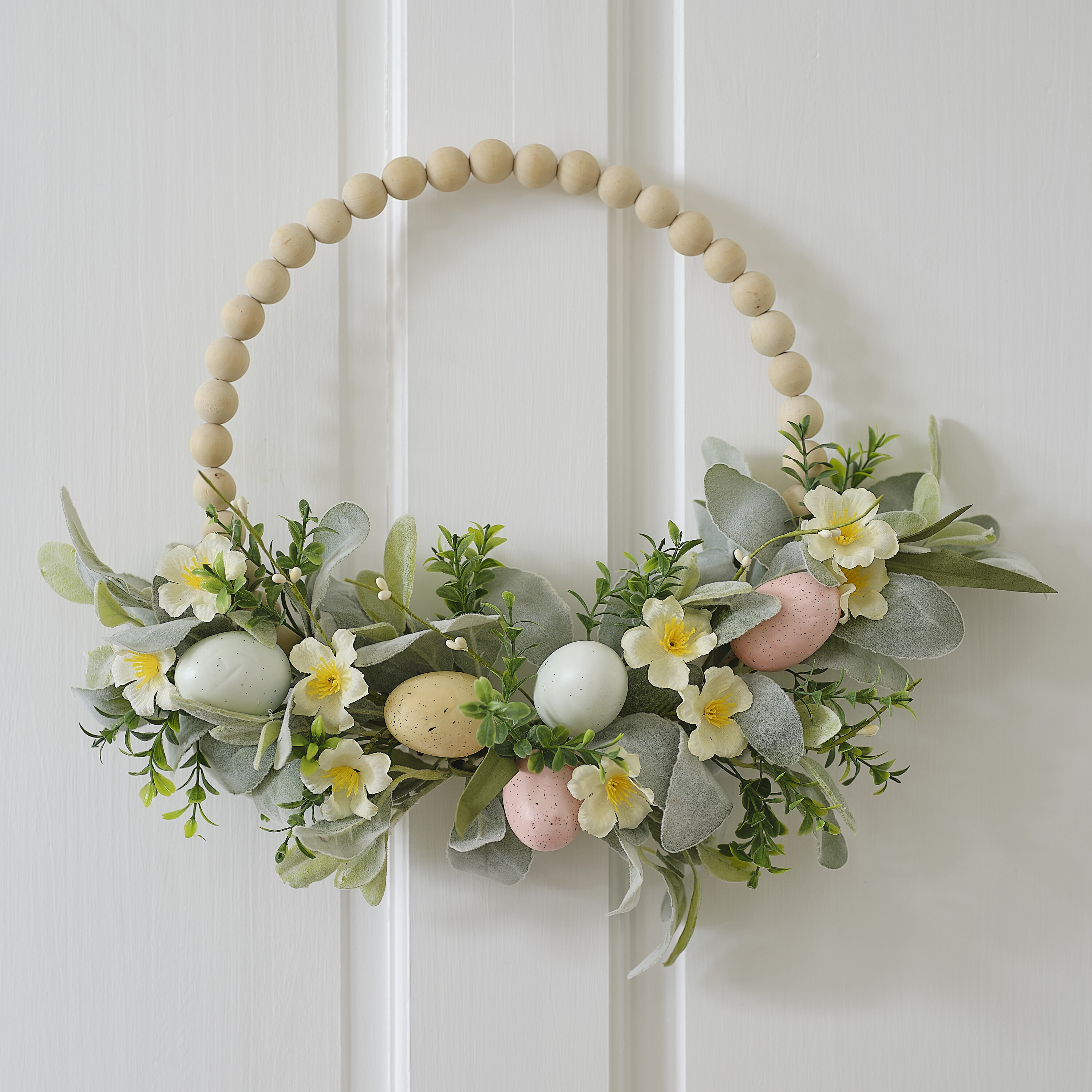 Spring Wood Bead Wreath Craft Kit – Holladay Crafts