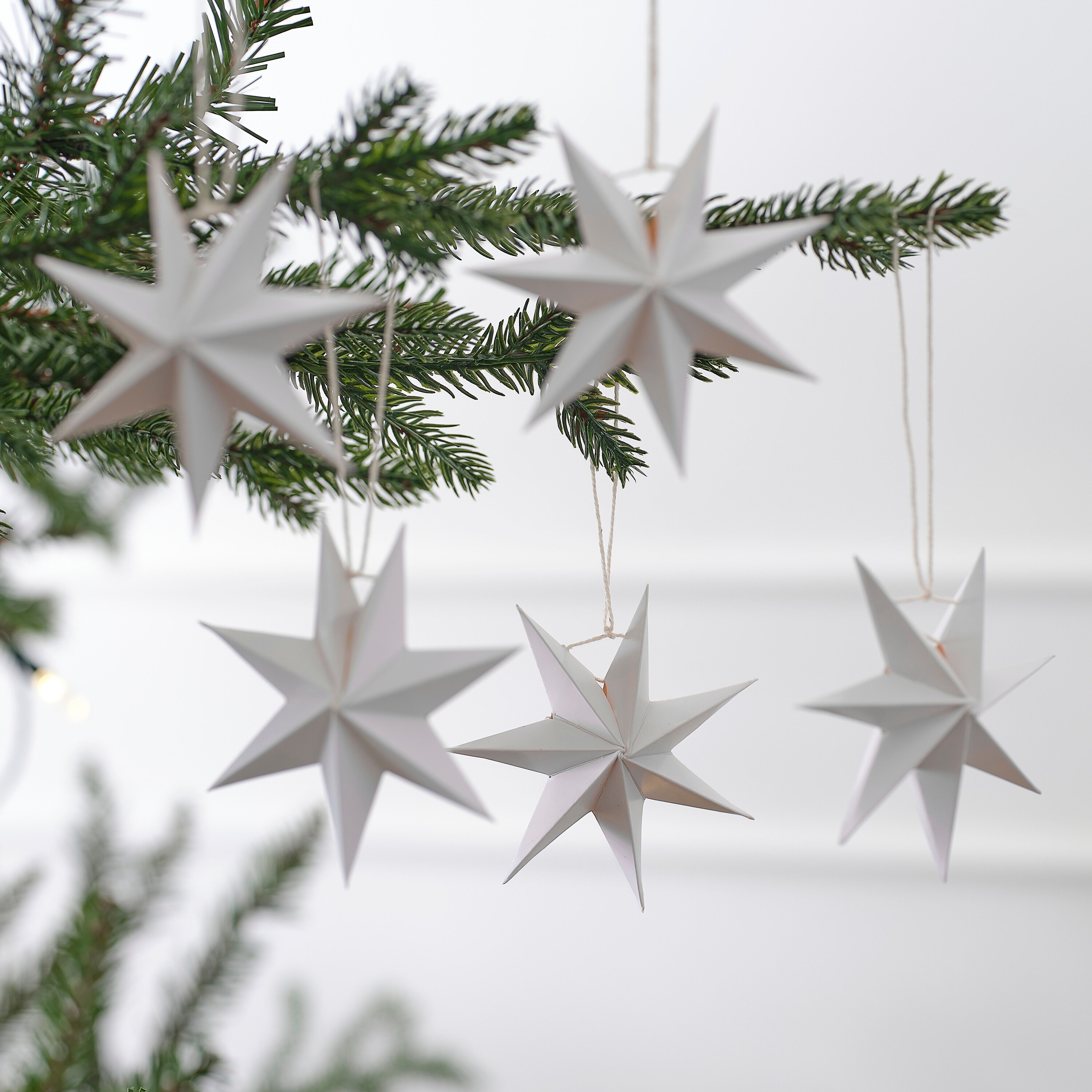 Paper Star Christmas Tree Hanging Decorations | Ginger Ray